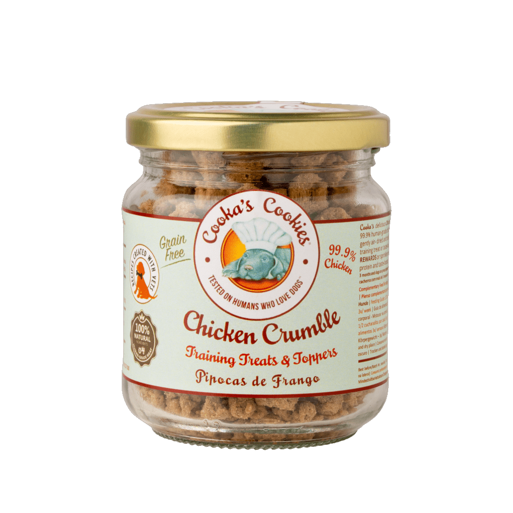Booster de repas Crumble de Poulet Cooka's Cookies - Le Royaume de Lecki