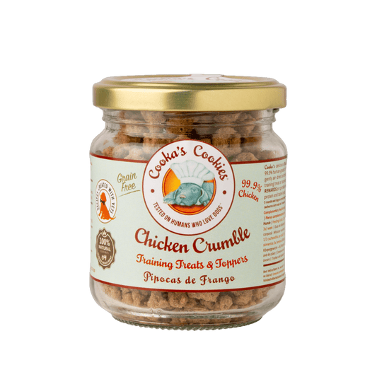 Booster de repas Crumble de Poulet Cooka's Cookies - Le Royaume de Lecki