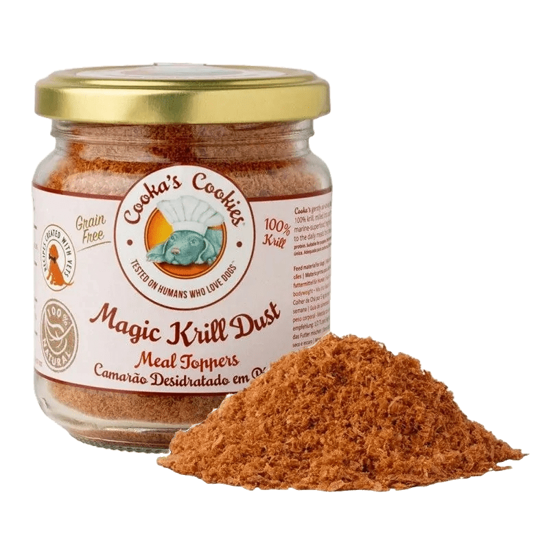 Booster de repas Poudre de Krill Cooka's Cookies - Le Royaume de Lecki