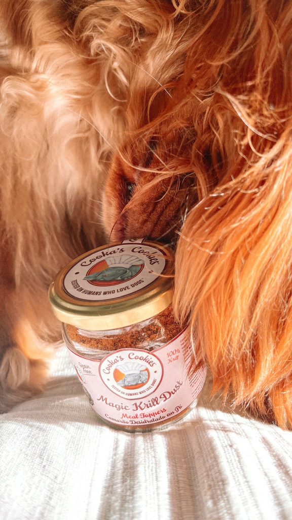 Booster de repas Poudre de Krill Cooka's Cookies - Le Royaume de Lecki