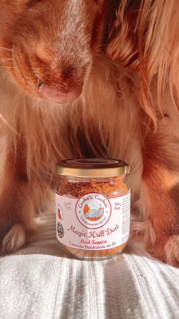 Booster de repas Poudre de Krill Cooka's Cookies - Le Royaume de Lecki