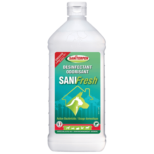 Désinfectant Sanifresh Saniterpen - Le Royaume de Lecki