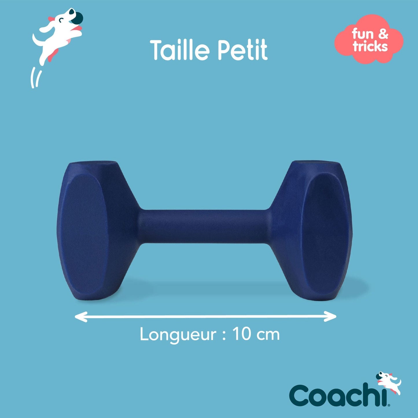 Haltère d'éducation Dumbbell Coachi - Le Royaume de Lecki