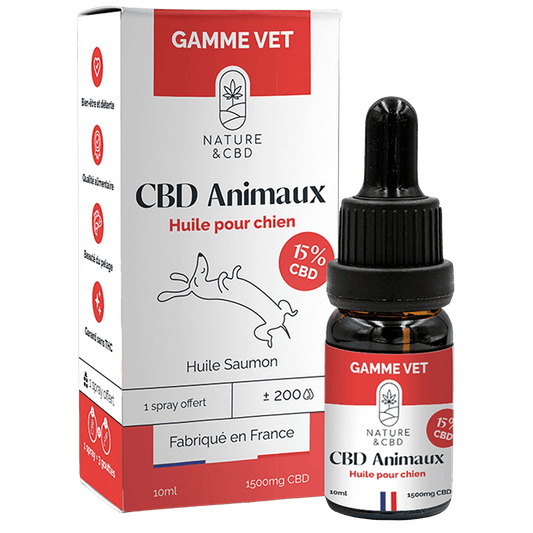 Huile de CBD 15% pour chiens - Le Royaume de Lecki