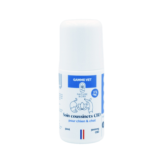 Huile de CBD 6% pour coussinets chiens et chats - Le Royaume de Lecki