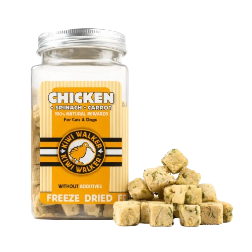 Friandises naturelles Poulet + Epinards + Carottes