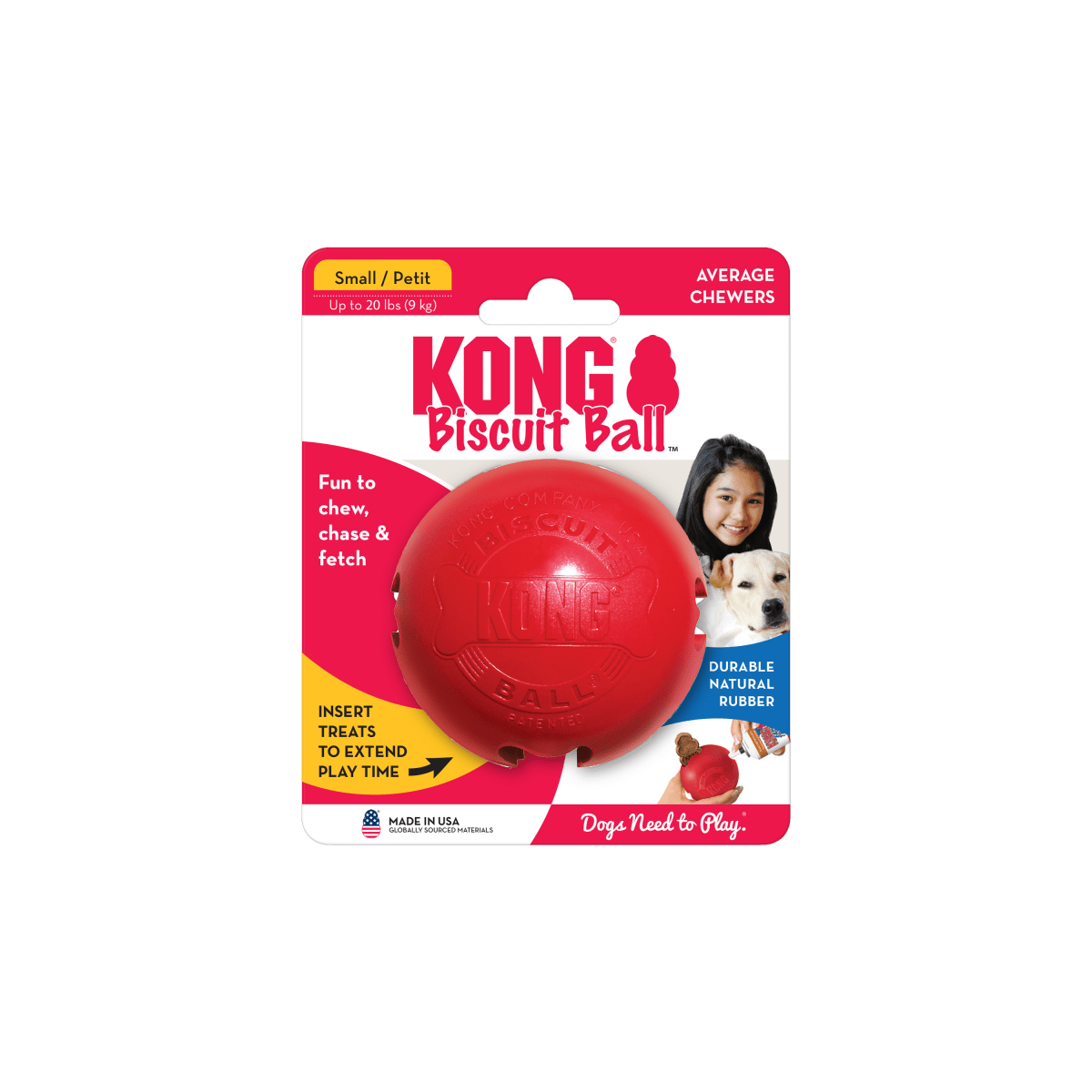 KONG® Biscuit Ball - Le Royaume de Lecki