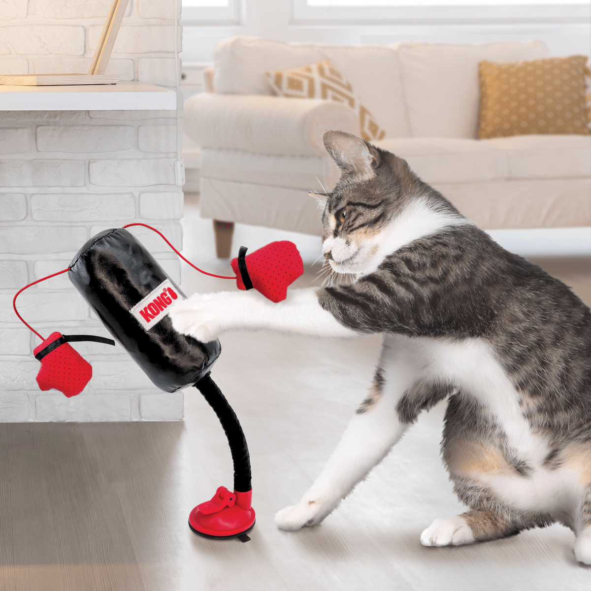 KONG® Connects Punching Bag (pour chats) - Le Royaume de Lecki