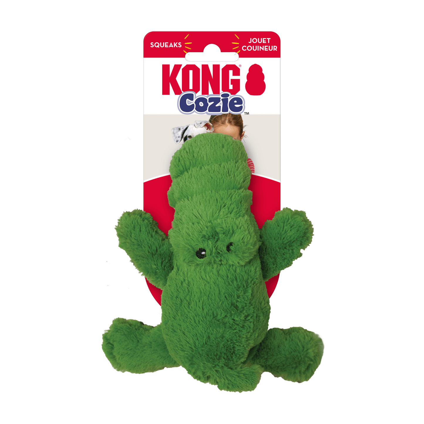 KONG® Cozie Ali Alligator - Le Royaume de Lecki