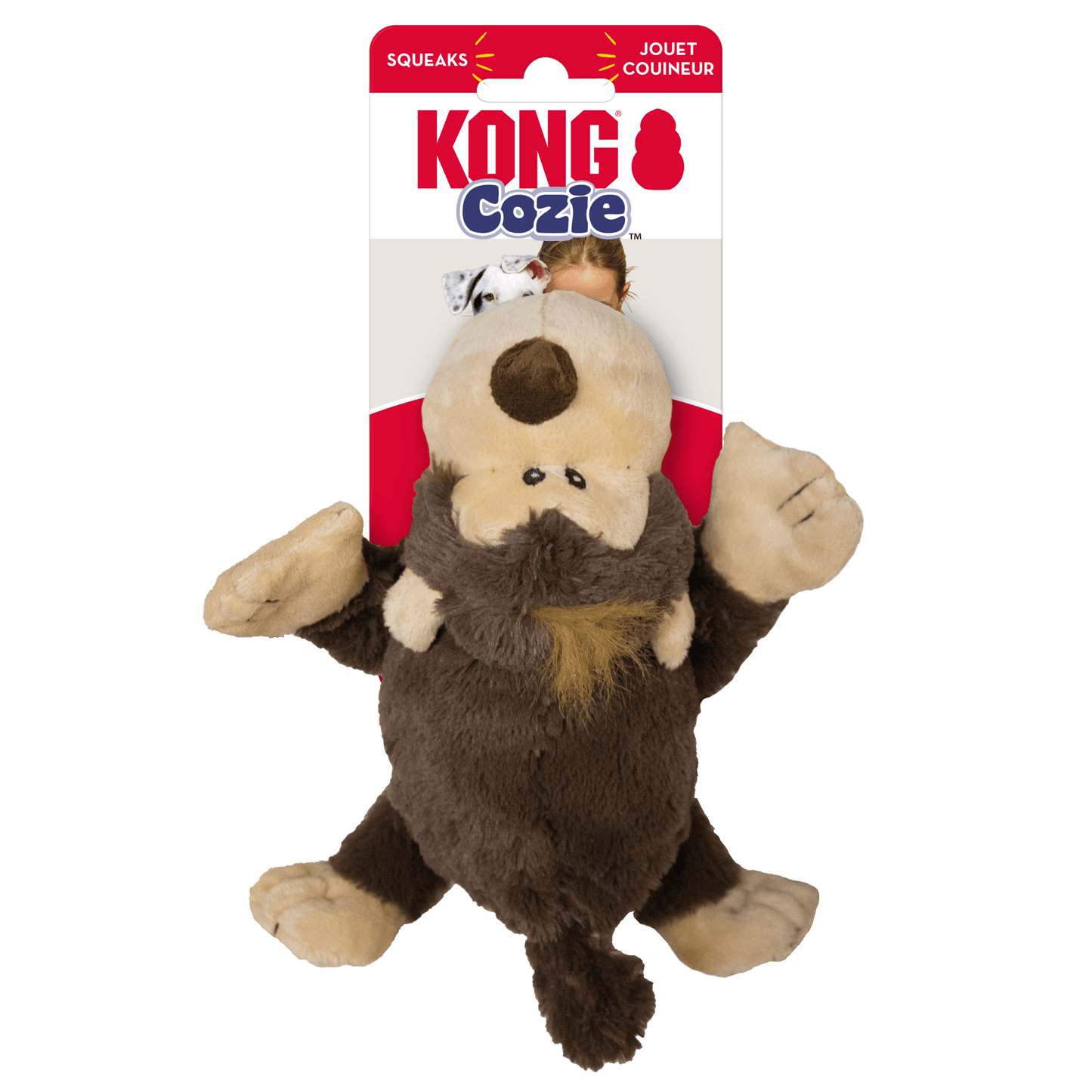 KONG® Cozie Funky Monkey - Le Royaume de Lecki