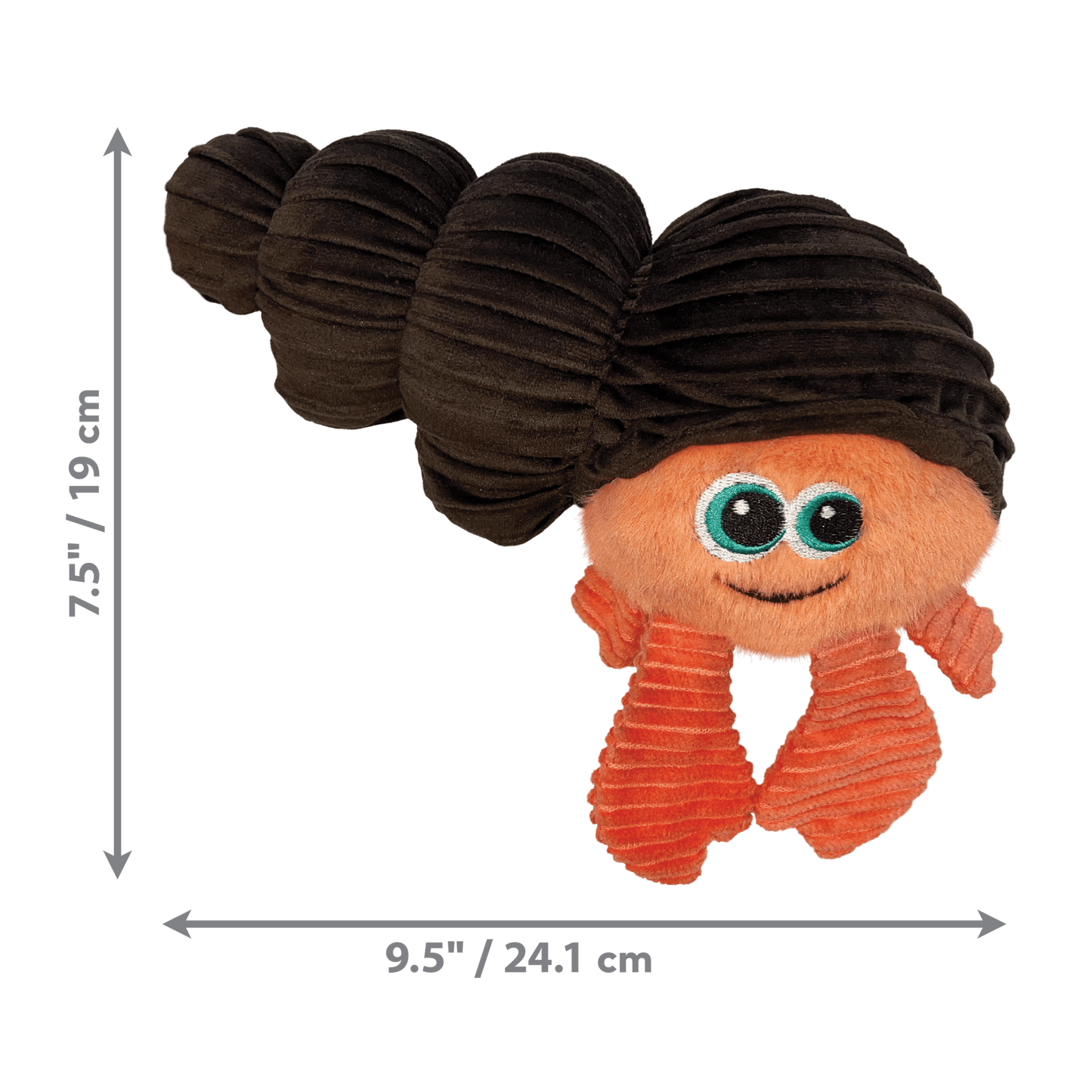 KONG® CuteSeas Rufflez Hermit Crab - Le Royaume de Lecki