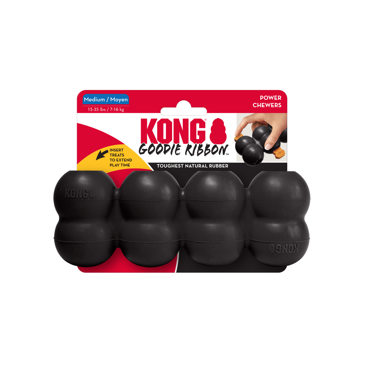 KONG® Extrême Goodie Ribbon - Le Royaume de Lecki