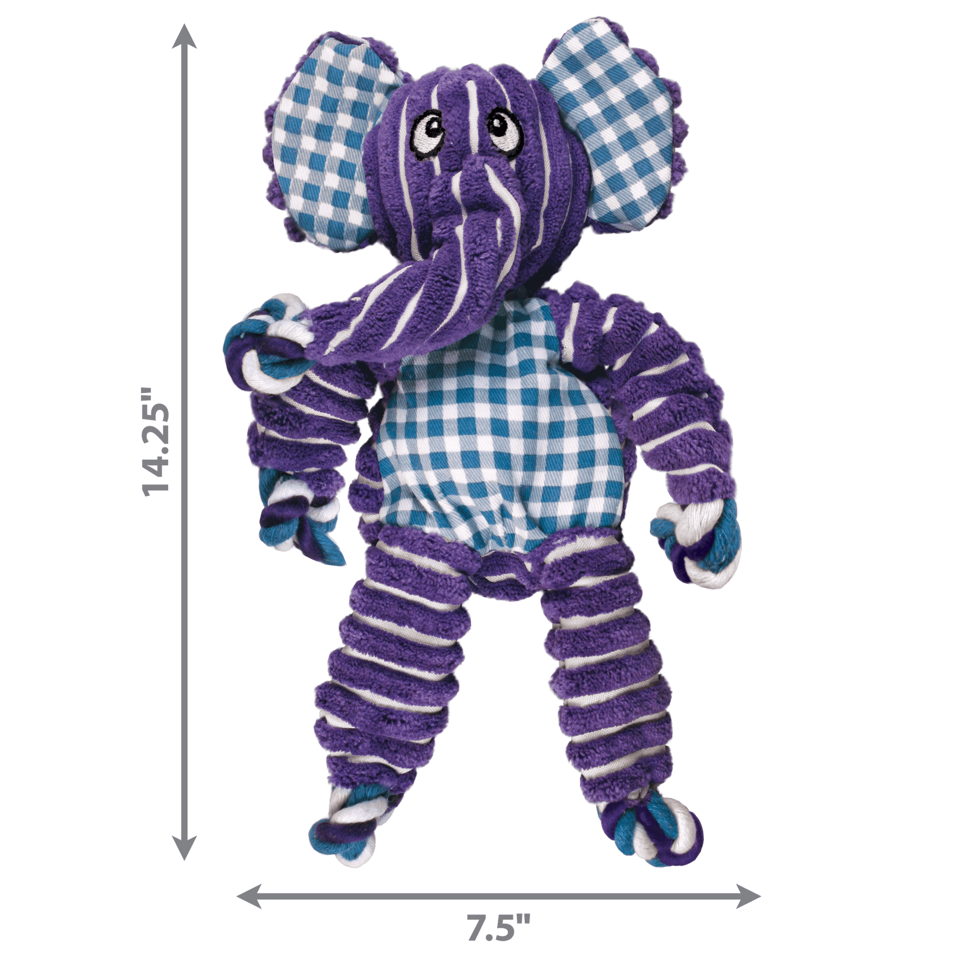 KONG® Floppy Knots Éléphant - Le Royaume de Lecki