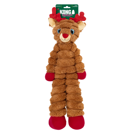 KONG® Holiday Shakers Reindeer Red XL - Le Royaume de Lecki