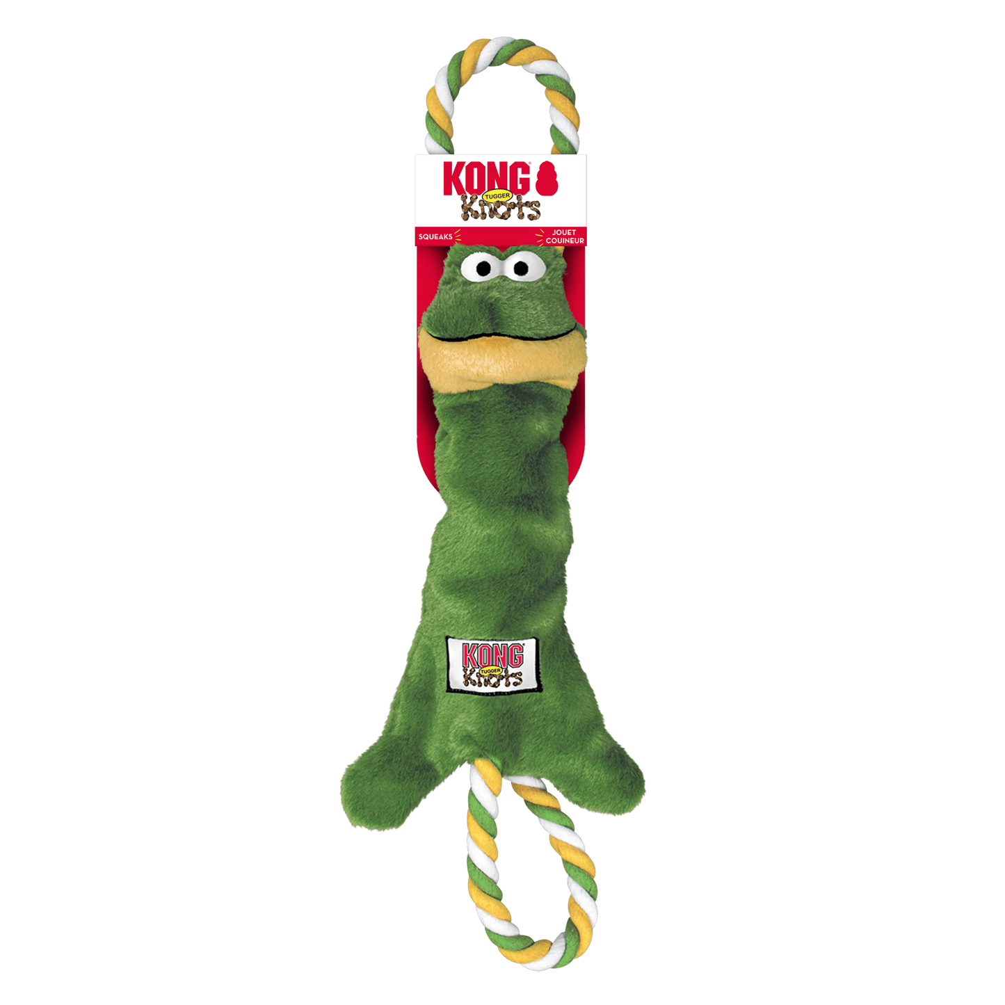 KONG® Knots Tugger Grenouille - Le Royaume de Lecki