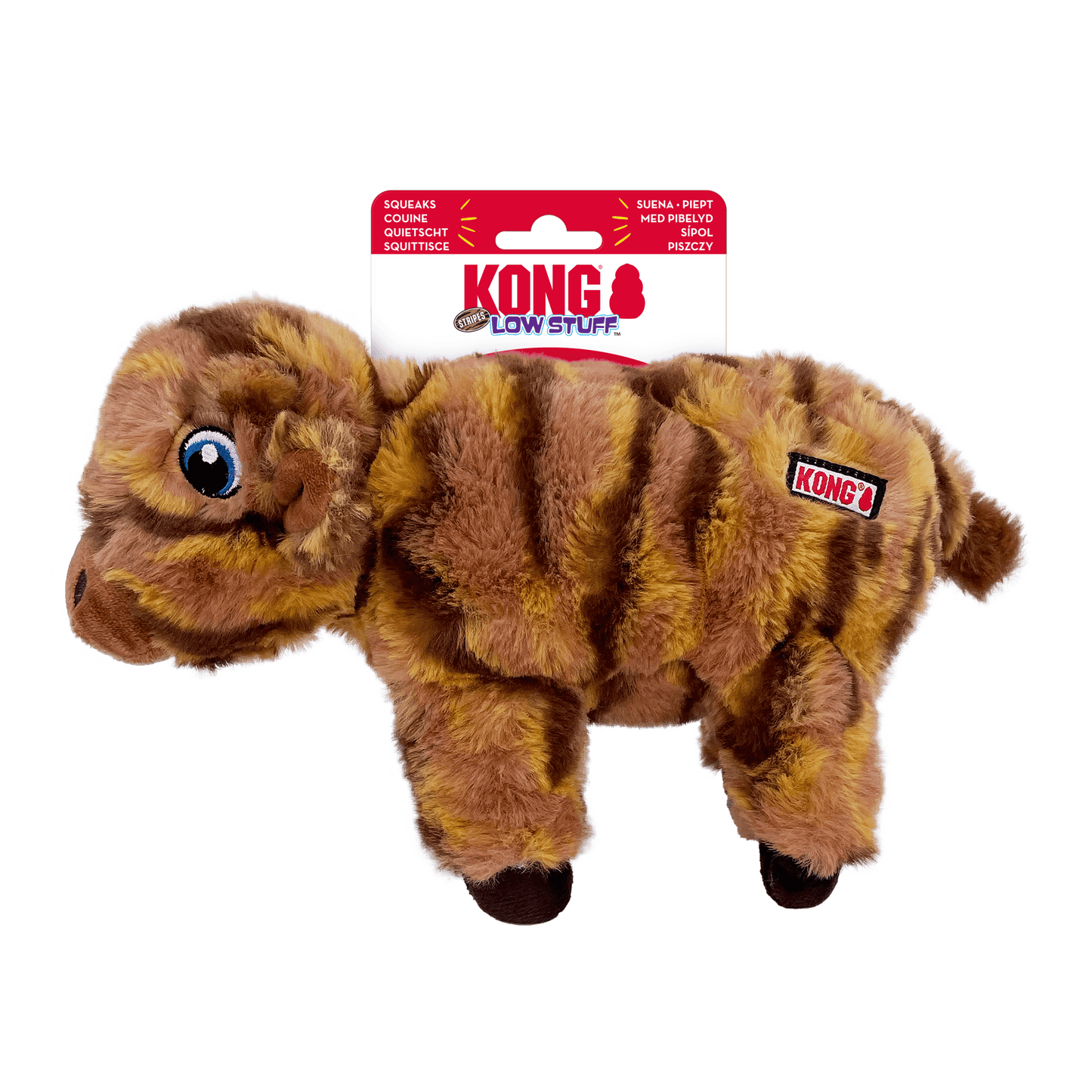KONG® Low Stuff Stripes Cow - Le Royaume de Lecki