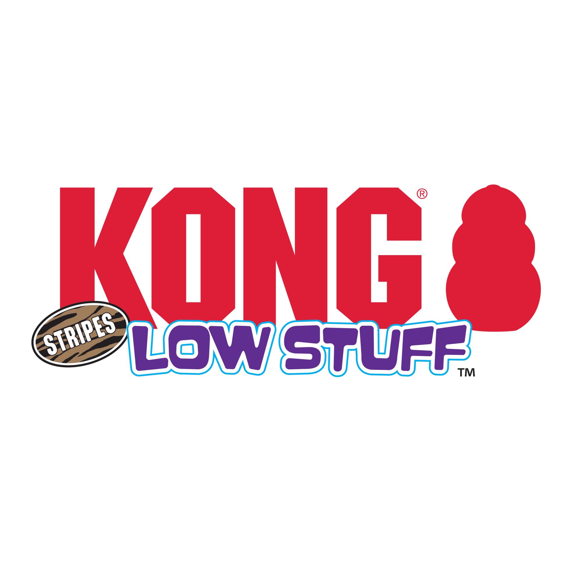 KONG® Low Stuff Stripes Donkey - Le Royaume de Lecki