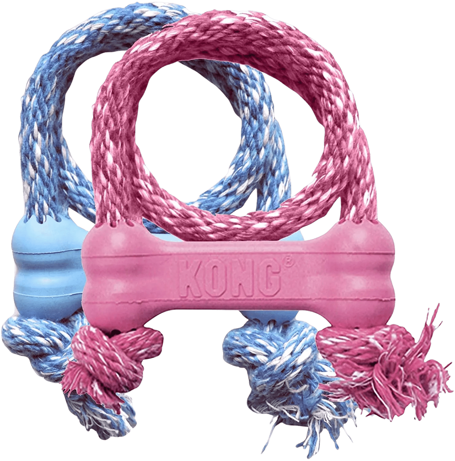KONG® Puppy Goodie Bone avec corde - Le Royaume de Lecki