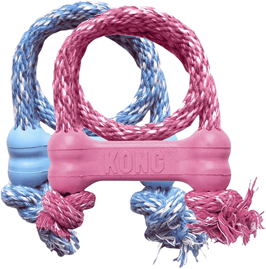 KONG® Puppy Goodie Bone avec corde - Le Royaume de Lecki