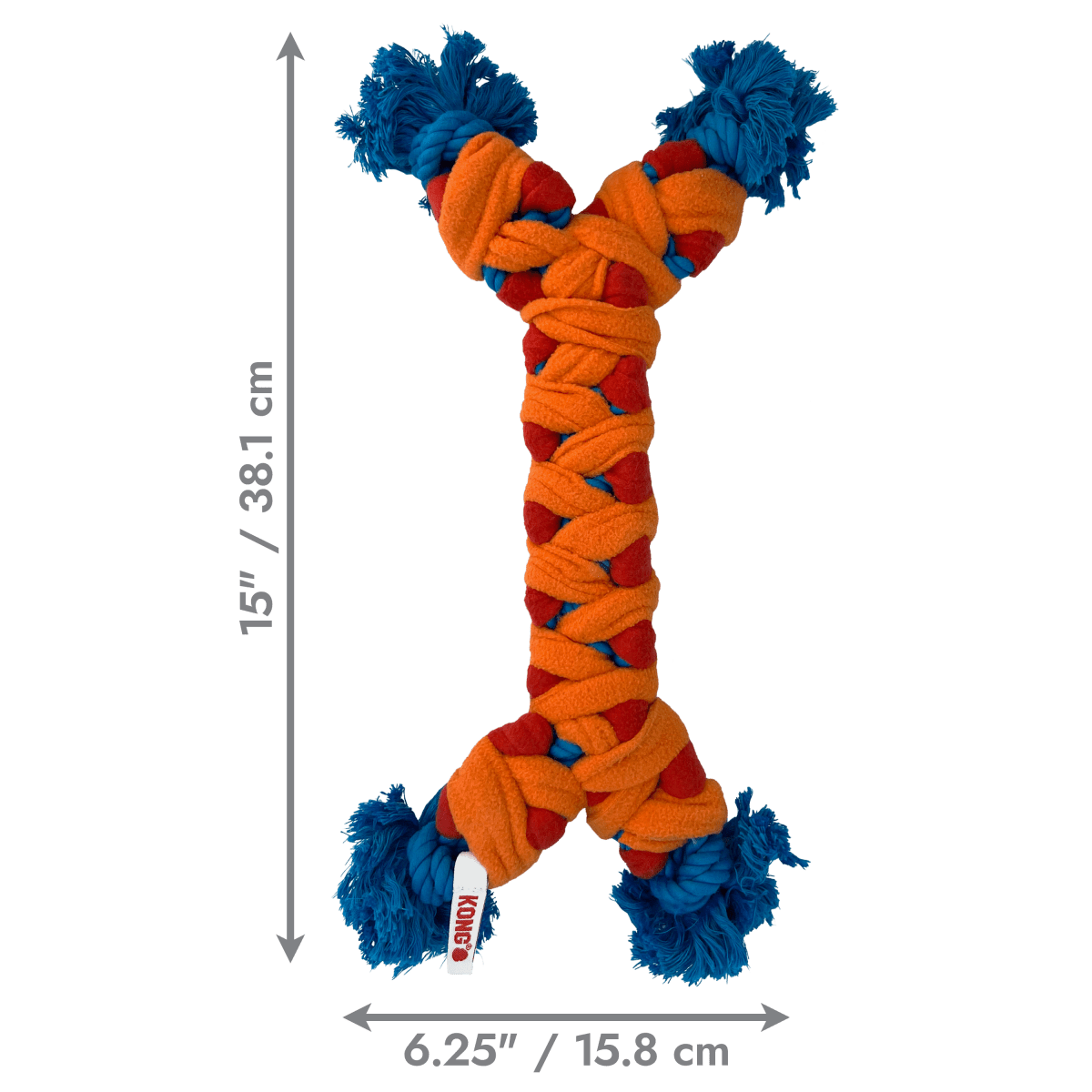 KONG® Rope Rally Bone - Le Royaume de Lecki