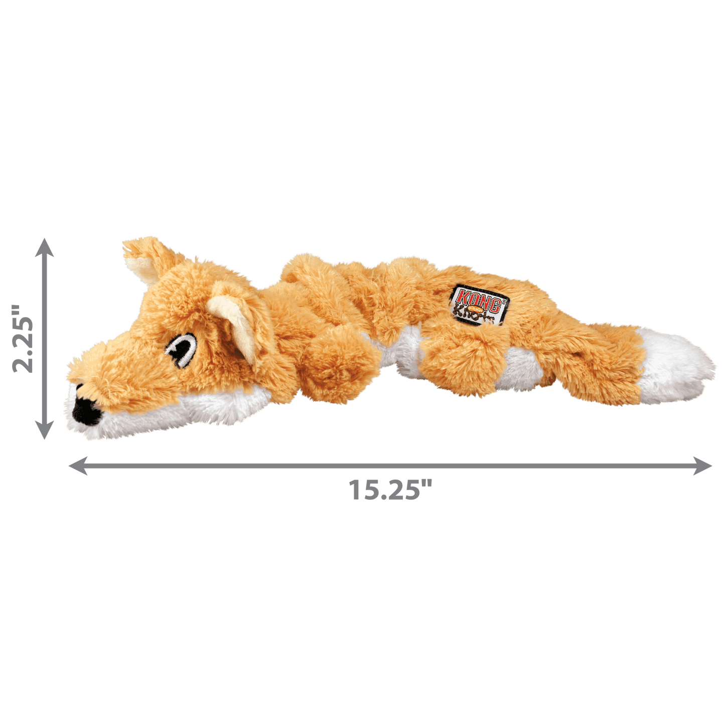 KONG® Scrunch Knots Fox - Le Royaume de Lecki