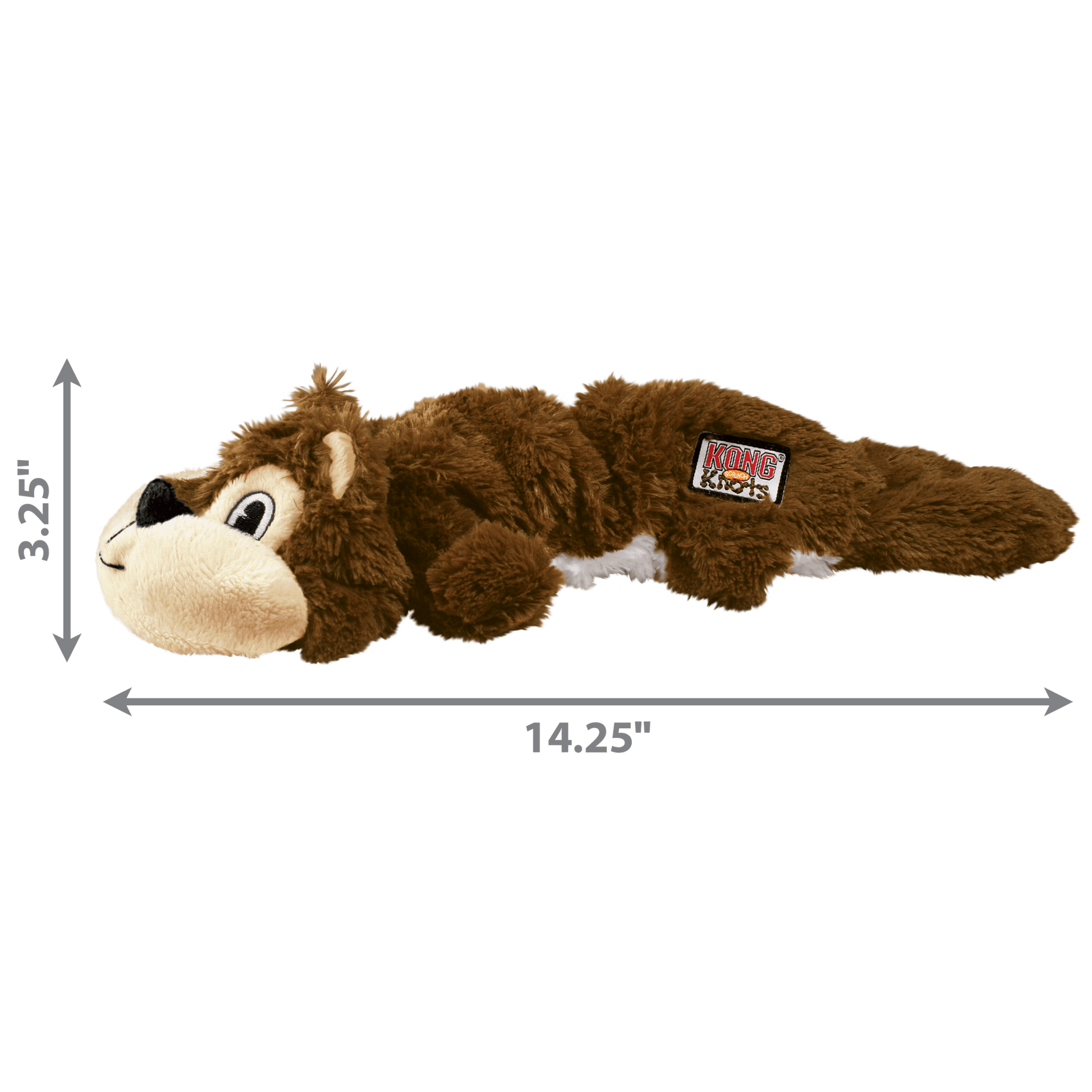 KONG® Scrunch Knots Squirrel - Le Royaume de Lecki