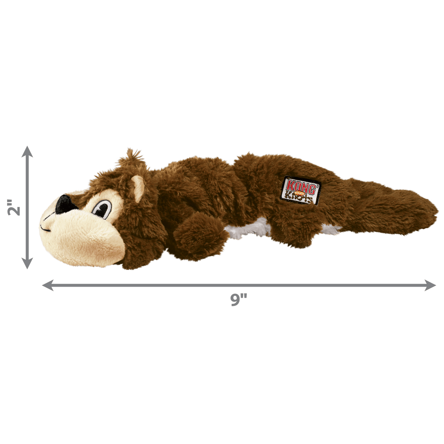 KONG® Scrunch Knots Squirrel - Le Royaume de Lecki