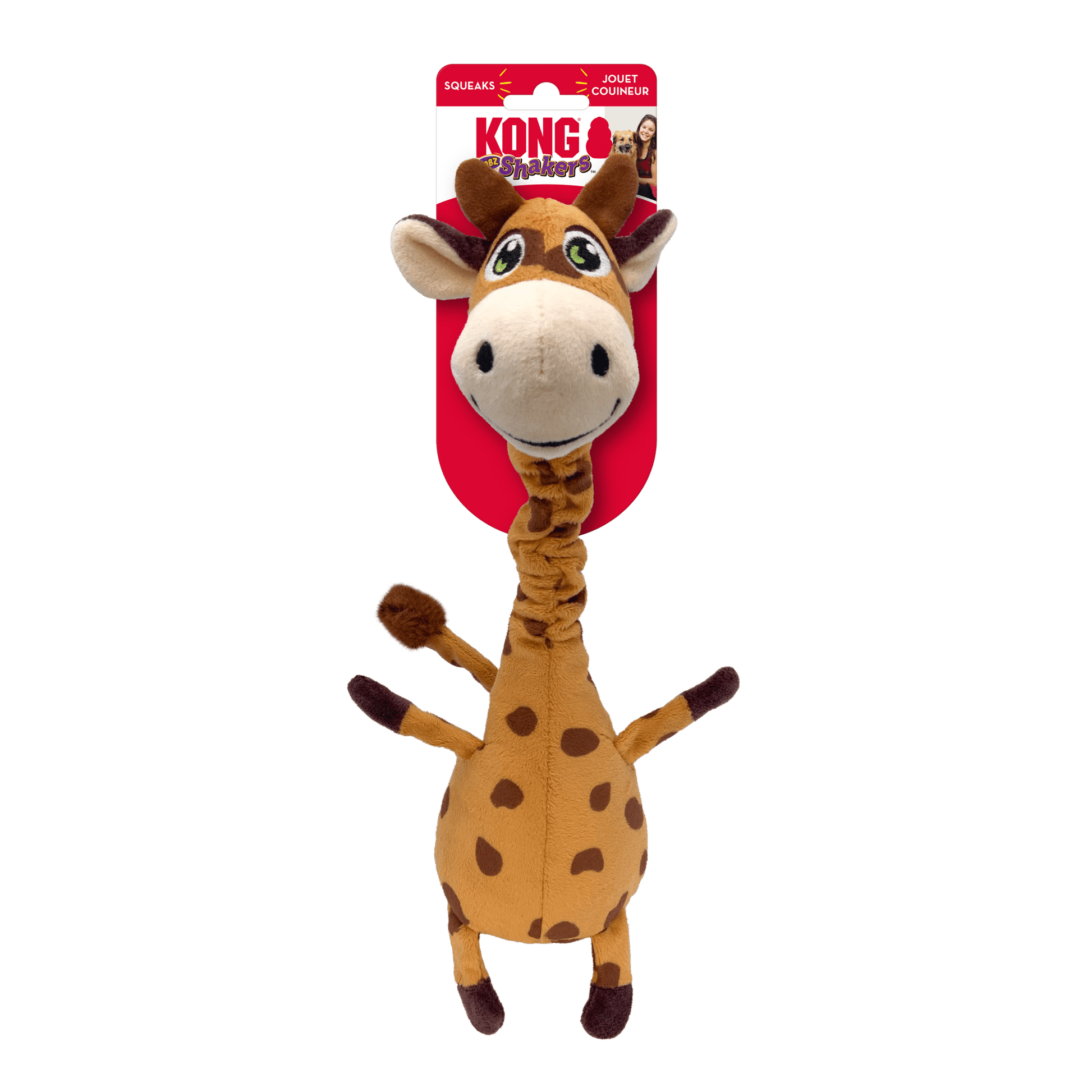 KONG® Shakers Bobz Girafe - Le Royaume de Lecki