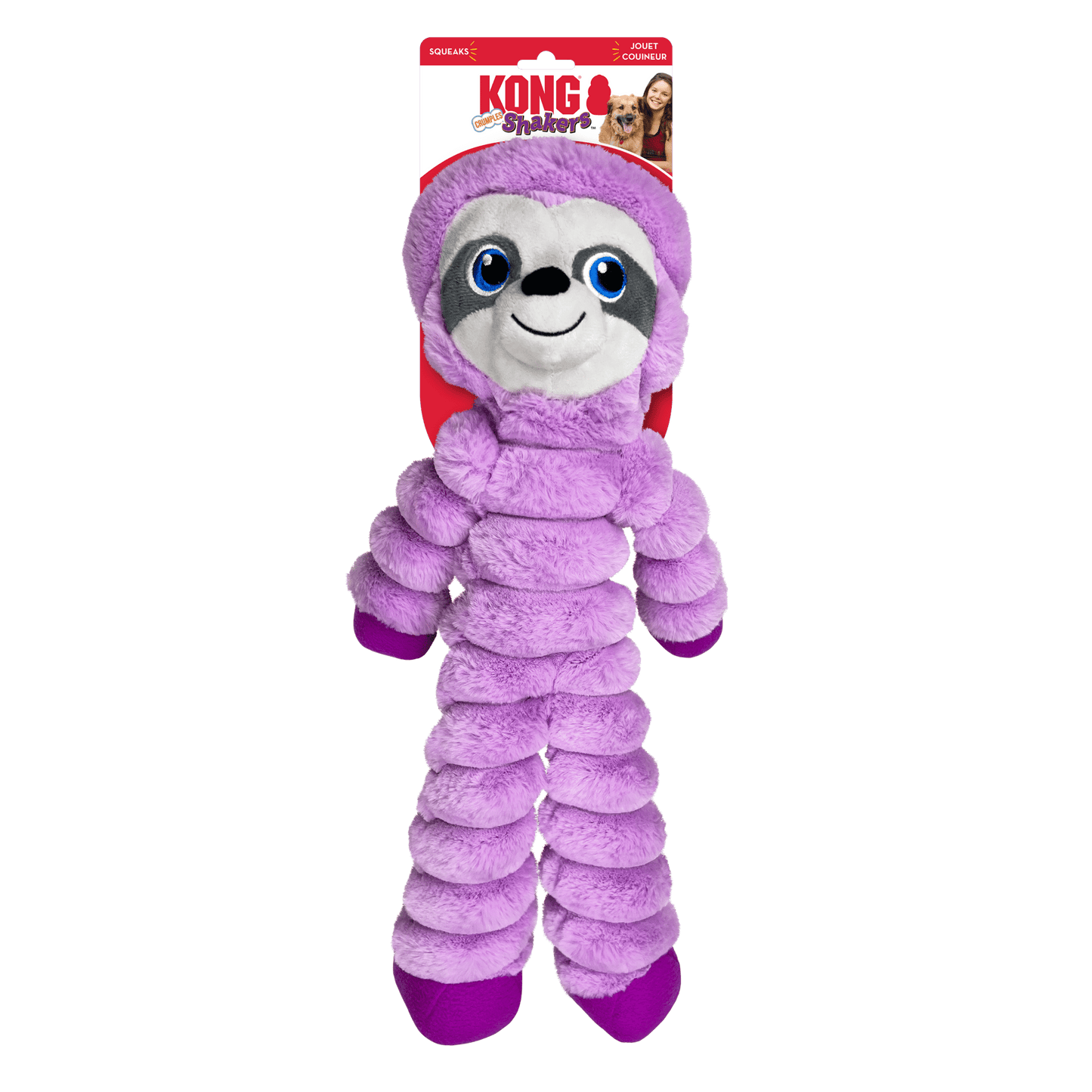 KONG® Shakers Crumples Sloth - Le Royaume de Lecki