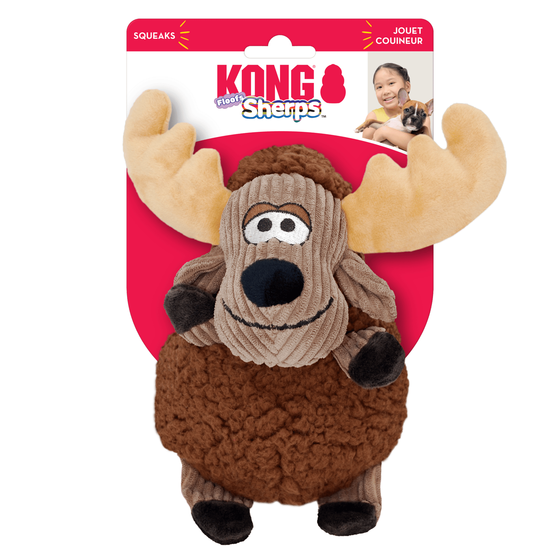 KONG® Sherps Floofs Moose - Le Royaume de Lecki