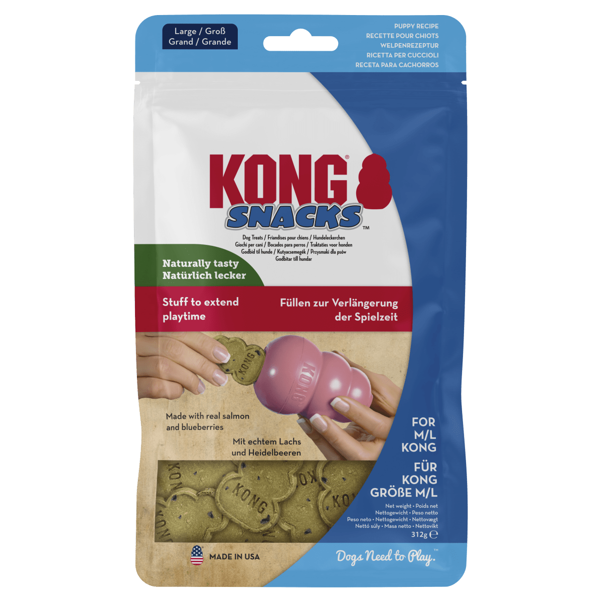 KONG® Snacks pour Chiot - Le Royaume de Lecki
