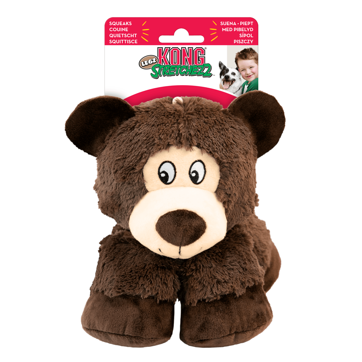 KONG® Stretchezz Legz Bear - Le Royaume de Lecki