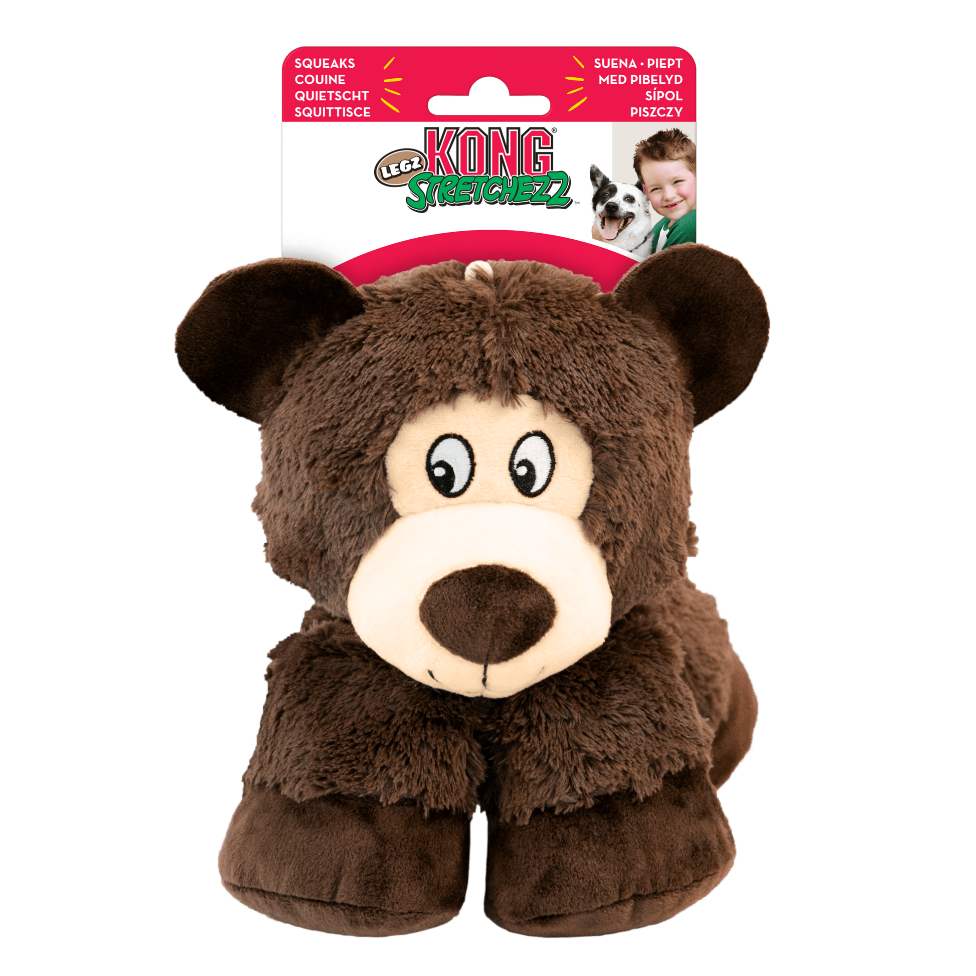 KONG® Stretchezz Legz Bear - Le Royaume de Lecki