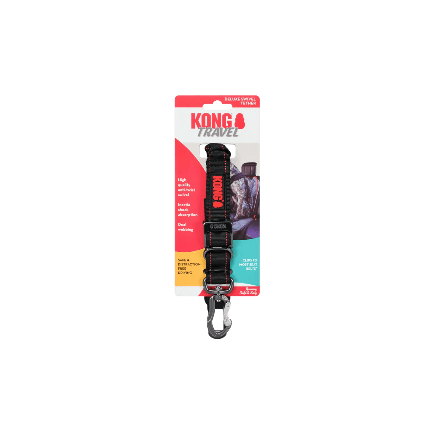 KONG® Travel Deluxe Attache de ceinture pivotante - Le Royaume de Lecki