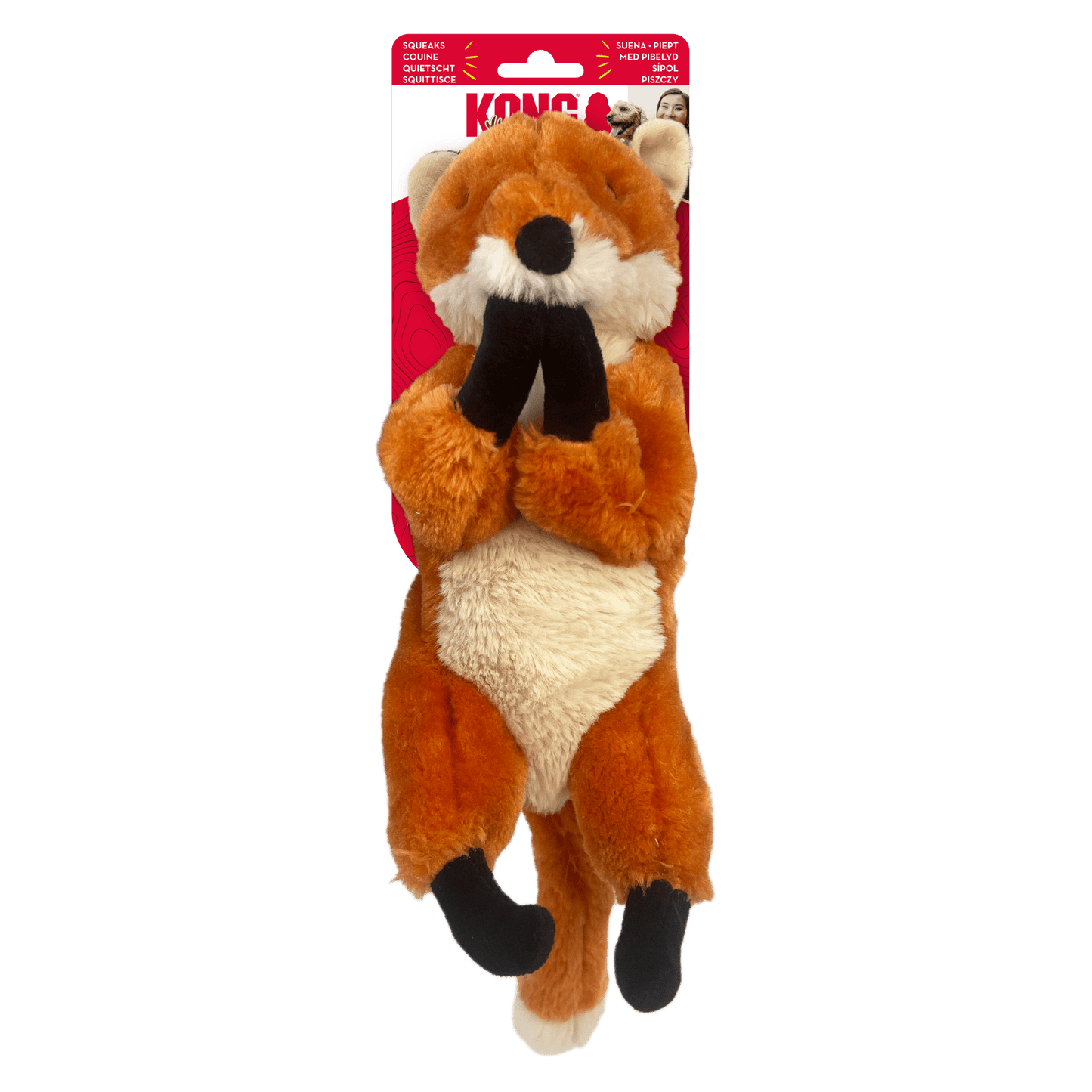 KONG® Wild Low Stuff Fox - Le Royaume de Lecki