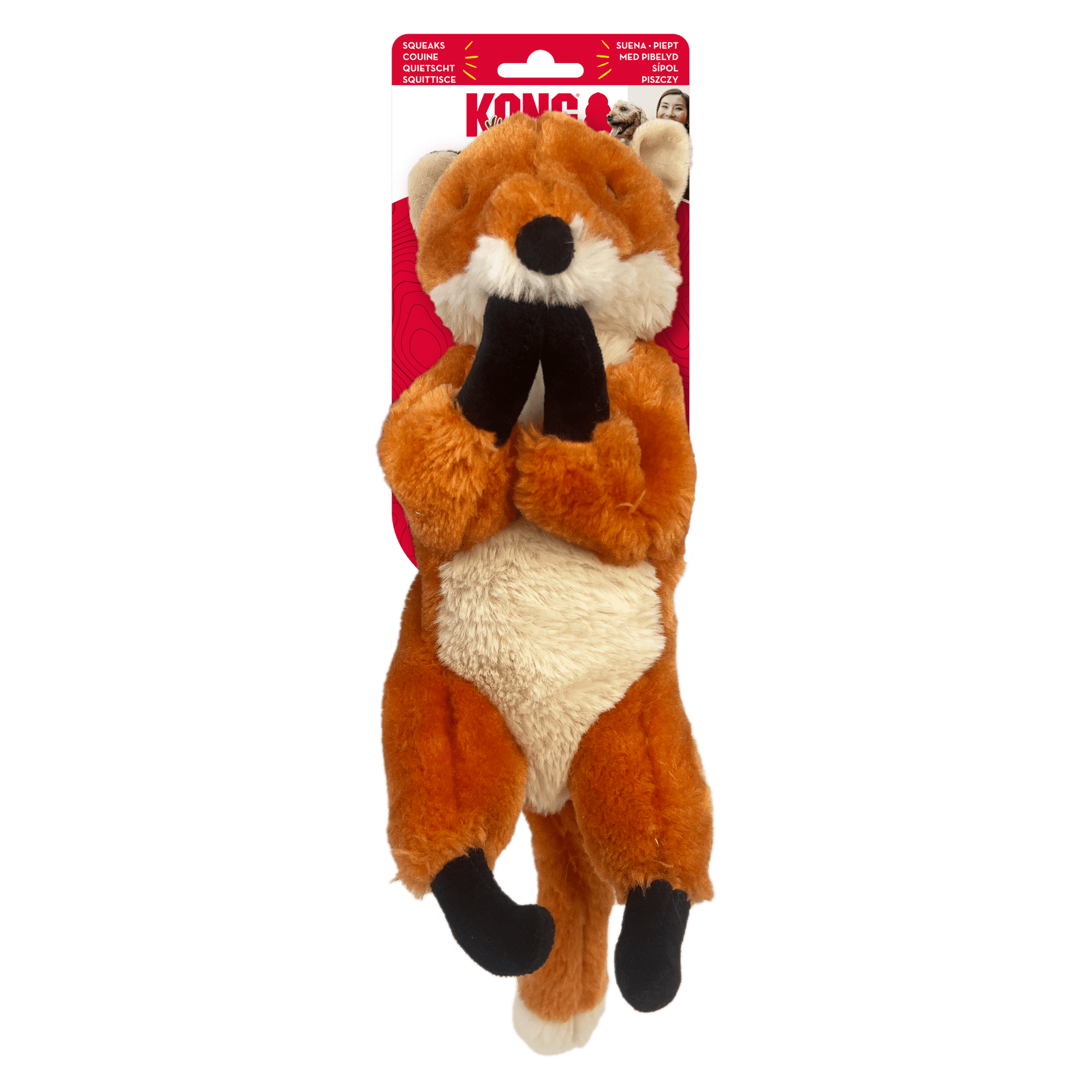 KONG® Wild Low Stuff Fox - Le Royaume de Lecki