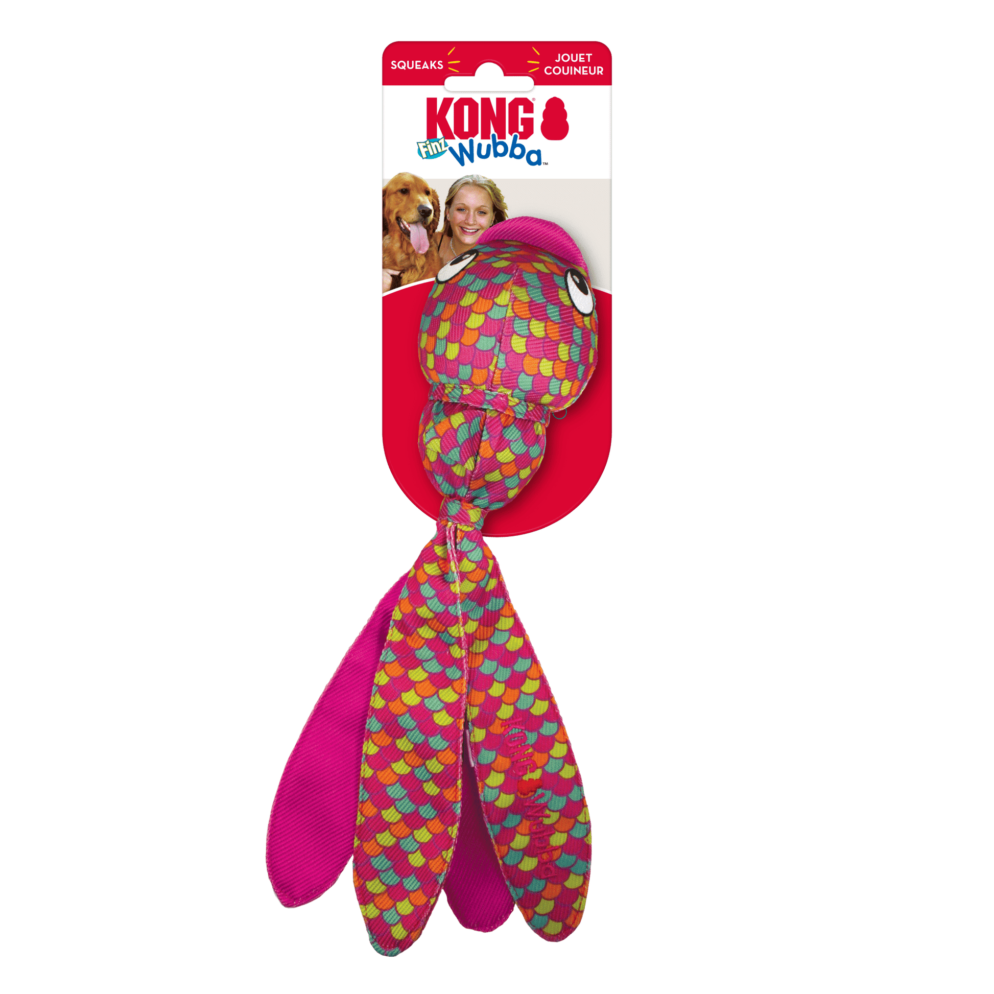 KONG® Wubba Finz - Le Royaume de Lecki