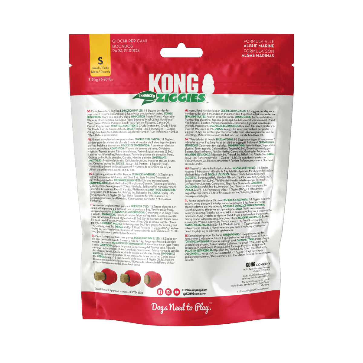 KONG® Ziggies Enhanced - Le Royaume de Lecki