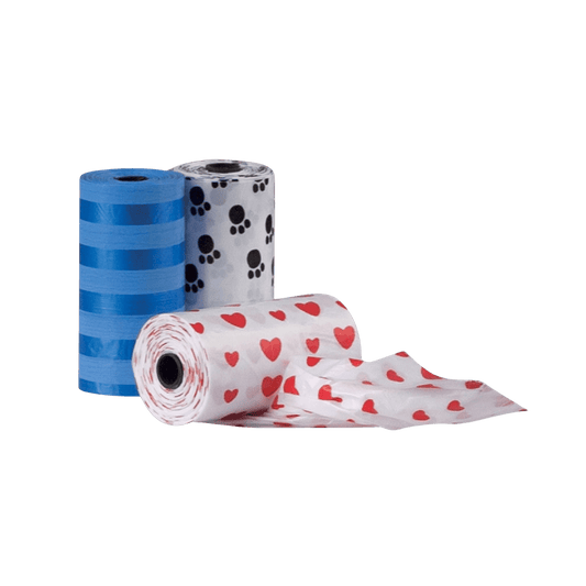 Lot de 3 rouleaux de 20 sachets ramasse - crottes - Le Royaume de Lecki