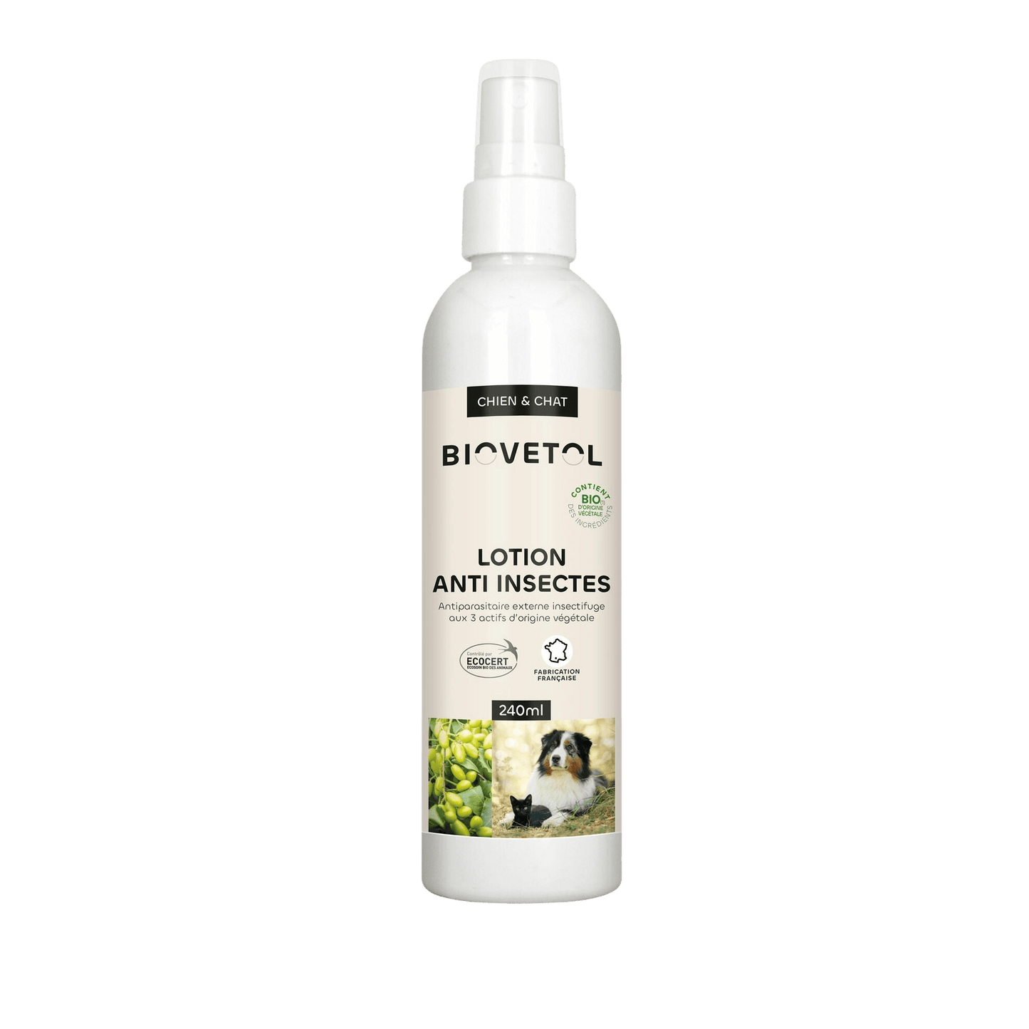 Lotion anti - insectes Biovetol - Le Royaume de Lecki
