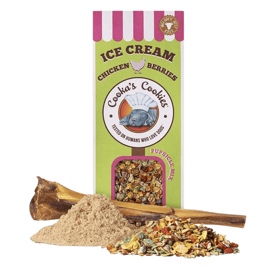 Mélange à glace Ice Cream Mix Cooka's Cookies - Le Royaume de Lecki