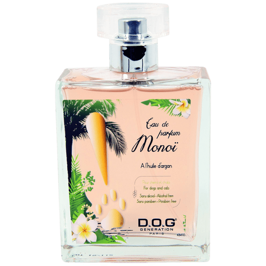 Parfum Monoï pour chiens - Le Royaume de Lecki