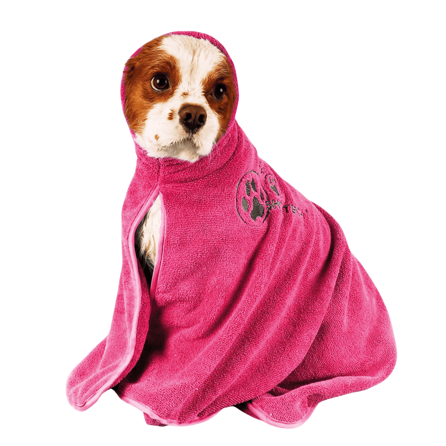 Peignoir microfibre pour chiens - Le Royaume de Lecki