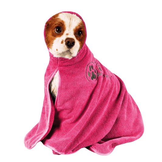 Peignoir microfibre pour chiens - Le Royaume de Lecki