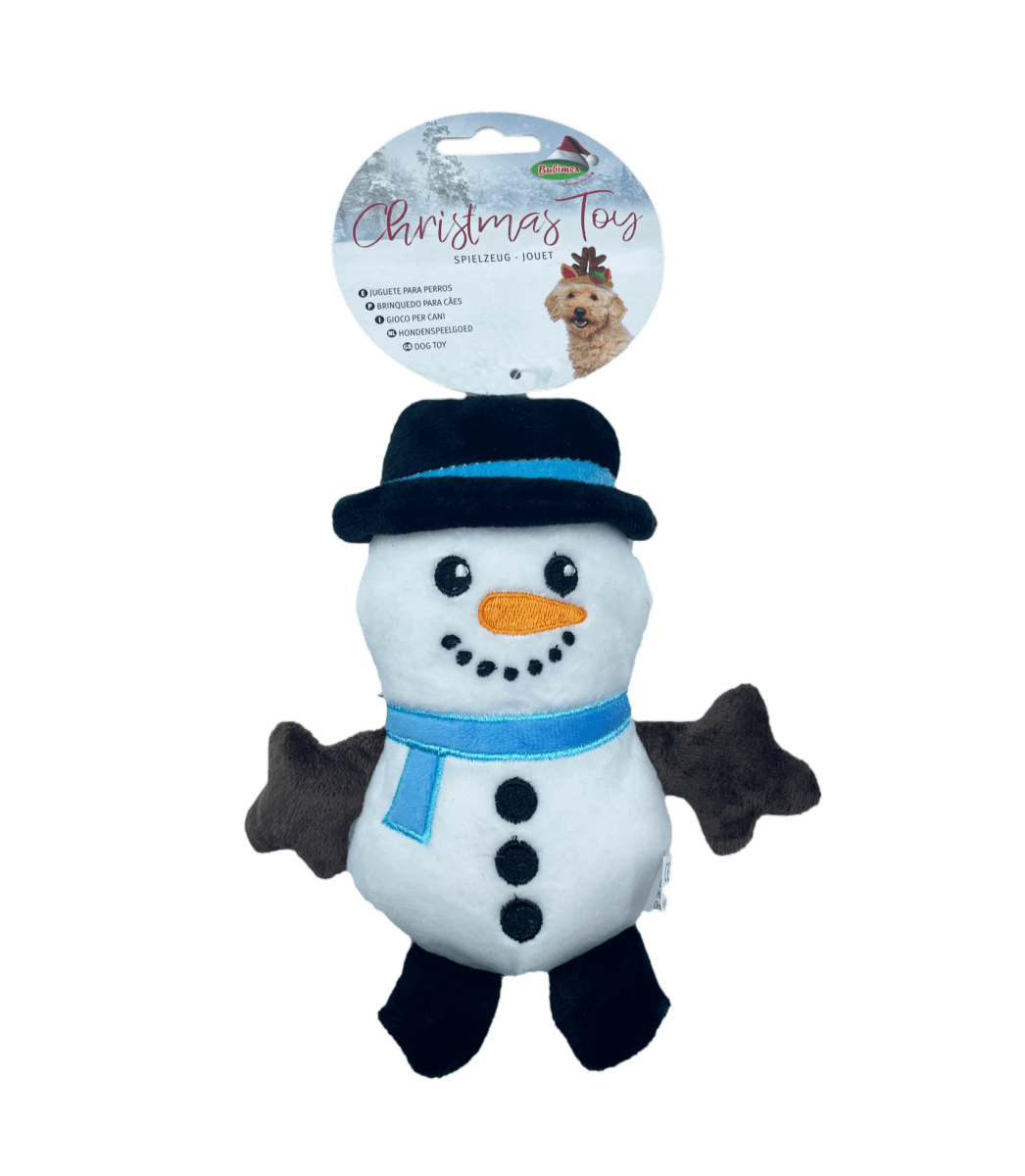 Peluche Bonhomme de neige Bubimex - Le Royaume de Lecki