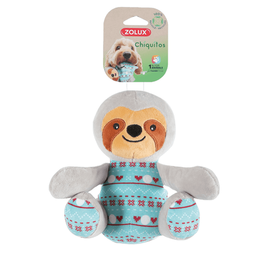Peluche Chiquitos Paresseux Assis Zolux - Le Royaume de Lecki