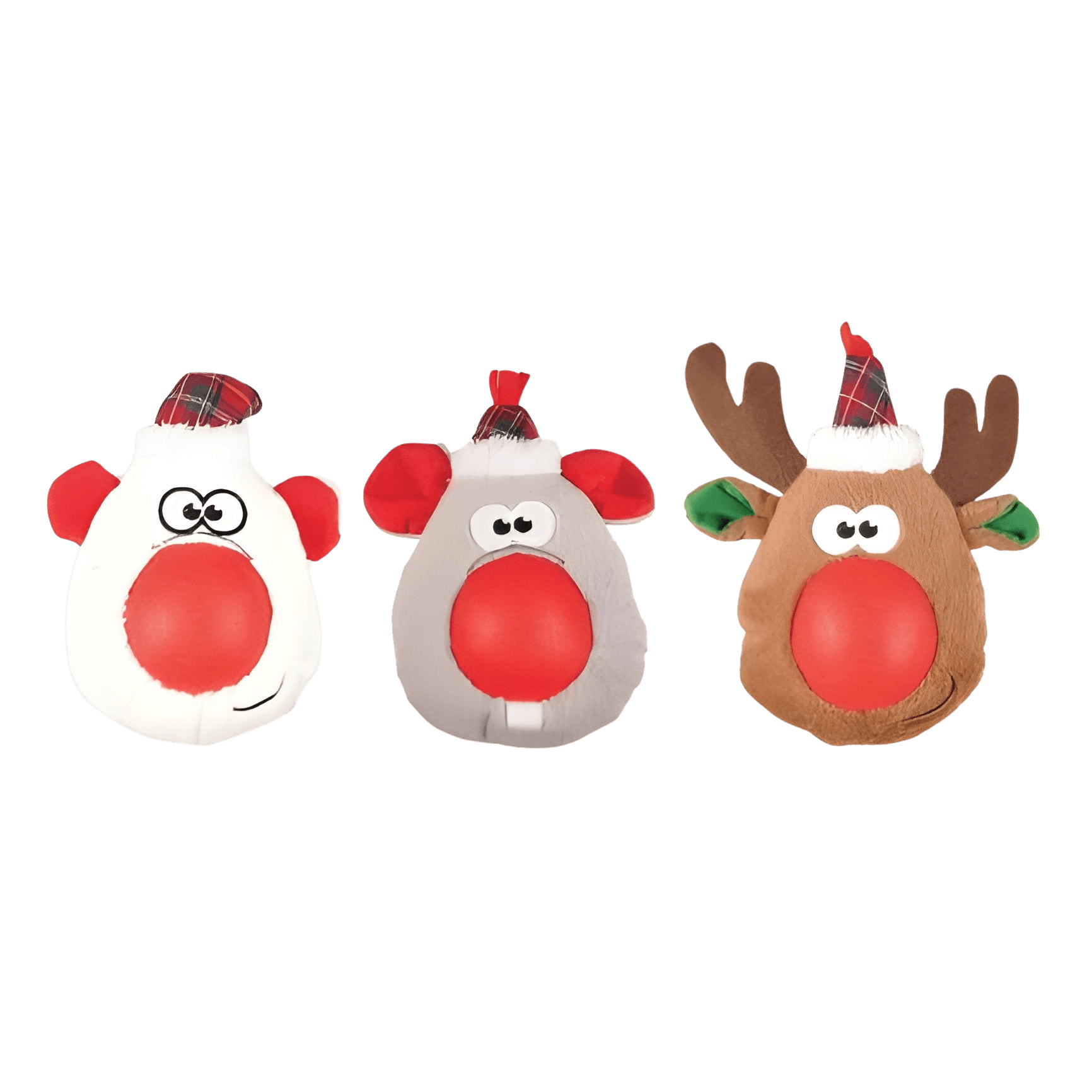 Peluche de Noël avec balle sonore - Le Royaume de Lecki