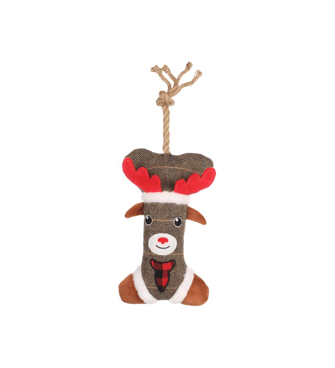 Peluche de Noël avec corde Beto l'Os - Le Royaume de Lecki