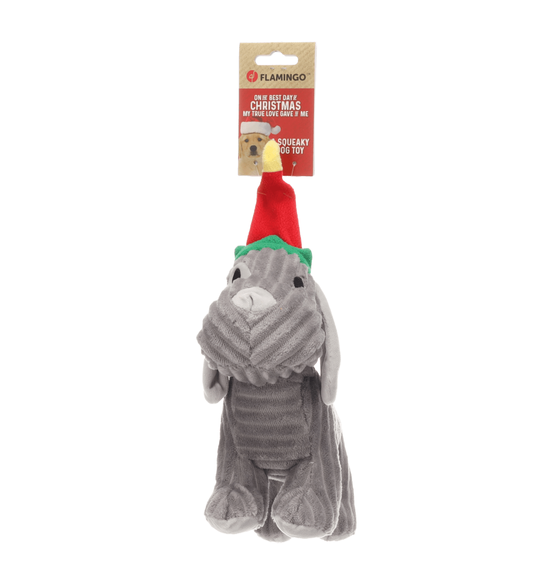 Peluche de Noël Aviana le Chien gris - Le Royaume de Lecki