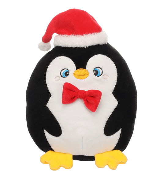 Peluche de Noël Bollo le Pingouin noir - Le Royaume de Lecki